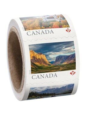 Bulk Pack: 10 Rolls (1000) Canada PostPermanent Stamps